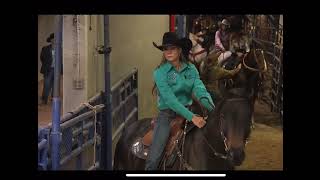 Round 1 barrel racing nfr 2024 [upl. by Stranger591]