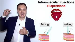 Schizophrenia  Intramuscular injections  Risperidone [upl. by Brandi]