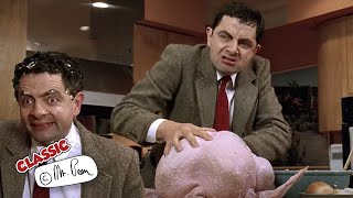 Mr Bean And The Turkey  Mr Bean The Movie  Classic Mr Bean [upl. by Jecon108]