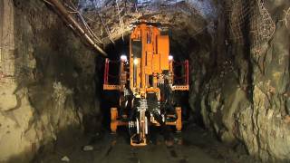 MacLean Engineering Rock Bolting in Small Mines and Tunnels with the SSB Small Section Bolter [upl. by Hogue]