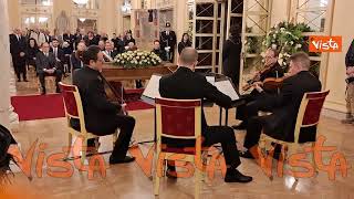 Omaggio del quartetto della Scala a Pollini suonati Beethoven e Webern [upl. by Hansen]