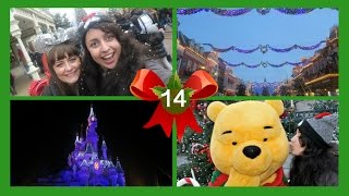 Disneyland Paris Christmas Festivities Vlogmas Day 14 [upl. by Phyllida]