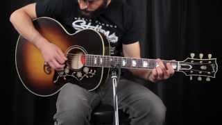 Gibson J200 True Vintage  How does it sound [upl. by Aznaed871]