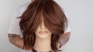 HOW TO CUT SQUARE LAYERS HAIRCUT TUTORIAL [upl. by Ayor725]