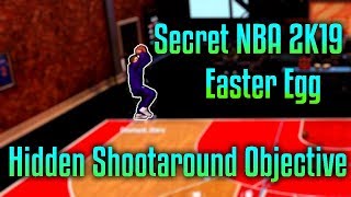 NBA 2K19 SHOOTAROUND EASTER EGG [upl. by Nichani]