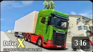 DriveX  Softbody Car Crash Simulator  Mobile Gameplay Studio  🎙️🎶 [upl. by Thaddus]