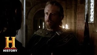 Vikings King Ecbert Discusses Paganism with Athelstan Season 2 Episode 6  History [upl. by Aihsenad922]