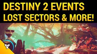 Destiny 2 Heroic Public Events Lost Sectors Nessus Patrol Gameplay [upl. by Erasme]