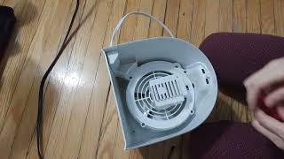 Honeywell HEV320 Cool Moisture Humidifier Fan Blade cleaning [upl. by Lisbeth575]