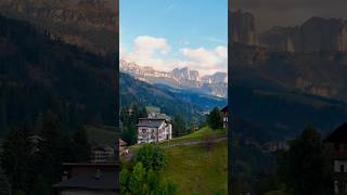 Exploring the mountains near Moena 🌄⛰️ Moena Italy MountainVibes Dolomites travelshorts [upl. by Evreh]