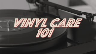 Vinyl Care 101  How to Clean Your Records Handle and Store Them [upl. by Rica]