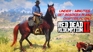 Red Dead Redemption 2  Get Boadicea any chapter 16 on PC only  reddeadredemption2 boadicea [upl. by Norreht]