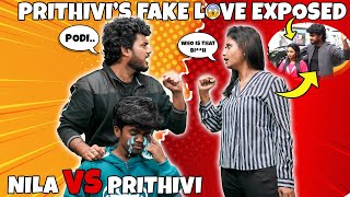 Prithivis Fake Love Got Exposed😢Nila Gets Angry😡Prank Gone Wrong Nellai360 [upl. by Fakieh]