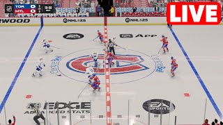 NHL LIVE🔴 Toronto Maple Leafs vs Montreal Canadiens  9th October 2024  NHL Full Match  NHL 25 [upl. by Katonah]