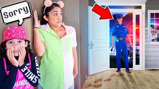 OUR DAUGHTER MADE POLICE COME TO OUR HOUSE GROUNDED  Jancy Family [upl. by Shutz]