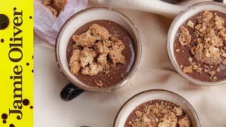 Chocolate Amaretto Pudding  Gennaro Contaldo [upl. by Ehtnax]