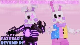 Fazbears Revamp P1 Benny and Benson showcase [upl. by Anitsua]