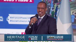 Opening remarks by HE Moumin Hassan Barreh Minister of Islamic Affairs amp Endowments Djibouti [upl. by Pederson]