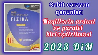 DİM 2023Elektrik TutumuElektrik Sahəsinin Enerjisi Kondensatorların ardıcıl və paralel birləşməsi [upl. by Sgninnej]