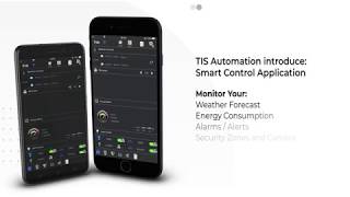 TIS Smart Home Automation App for Iphone and Android [upl. by Anetsirhc]