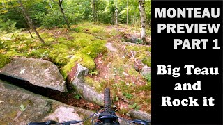 Preriding MONTEAUs Newest Enduro Race Trails in New Hampshire  Part 1 Those trails are Legit [upl. by Zilef]