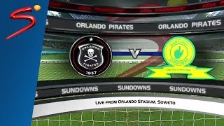 ABSA Premiership Classic Orlando Pirates vs Mamelodi Sundowns 10 February 2016 [upl. by Nancie]