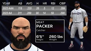 All Home Runs from Meat Packers Rookie Season  MLB The Show 23 [upl. by Naus]