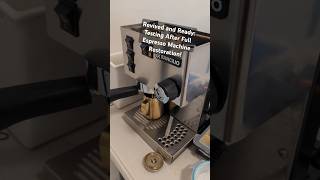 Revived and Ready Testing After Full Espresso Machine Restorationrancilio ranciliosilvia [upl. by Close236]