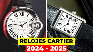 Los 10 mejores relojes Cartier de 2024 ¡relojes imprescindibles [upl. by Naxor888]