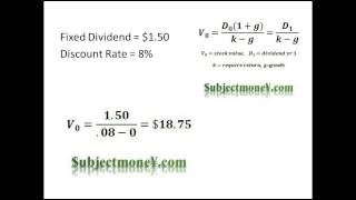 Dividend Discount Model DDM  Constant Growth Dividend Discount Model  How to Value Stocks [upl. by Octave563]