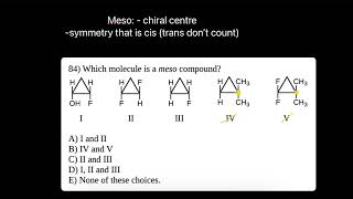 Meso compound  organic chemistry [upl. by Zia]