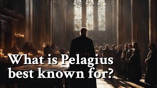 What is Pelagius best known for  Philosophy [upl. by Wilt]