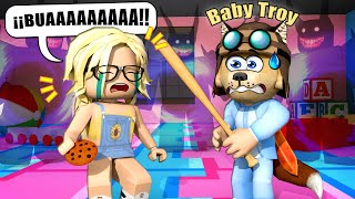 👶 EL BEBÉ TROY tiene que ¡SALVAR EL MUNDO ¿Me quedo solito 😭  ROBLOX [upl. by Addy316]