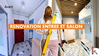 🌈 Rénovation 2 piéces 🛠  ✧ Je refais lentrée et le salon  ✧ [upl. by Misaq]