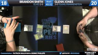 SCGVEGAS  Legacy  Round 3  Glenn Jones vs Brandon Smith Magic the Gathering [upl. by Idoux]