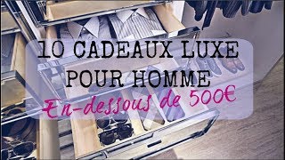 10 idées cadeau luxe pour Homme à moins de 500€  10 best mens luxury gifts ideas under 500€ [upl. by Charlena]