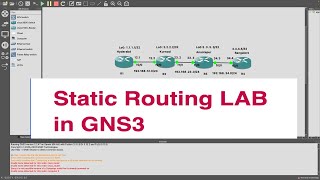 Static routing Real time LAB for small enterprise Network  CCNA Training Day 11 1772024 [upl. by Aundrea]