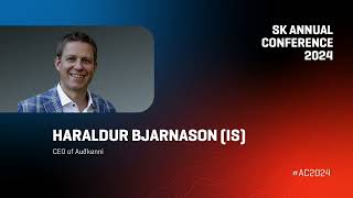 Icelanders Online  Haraldur Bjarnason  SK ID Solutions Annual Conference 2024 [upl. by Boothe]