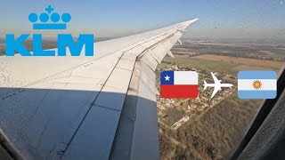 BIG PLANE ON SHORT FLIGHT KLM Boeing 7879 landing in Buenos Aires Ezeiza [upl. by Sklar]