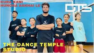 Kura kani Huncha Aakhai le cover dancing video the dance temple studio [upl. by Scheck445]