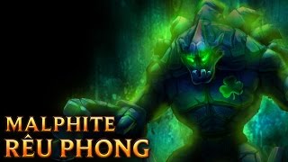 Malphite Rêu Phong  Shamrock Malphite  Skins lol [upl. by Bradley]