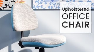 How to Reupholster an Office Chair [upl. by Ruttger594]