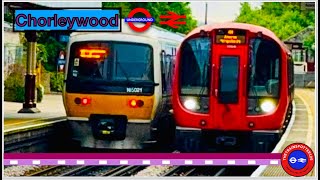 Trains at Chorleywood Station CLW  LUCHML 15072024 [upl. by Ancier]