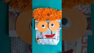 Easy Craft from wrapper New Creative ideas craft boy wrapper trending youtubeshorts video [upl. by Maher]