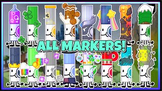 HOW TO FIND ALL 236 MARKERS in Find the Markers  ROBLOX [upl. by Denie401]