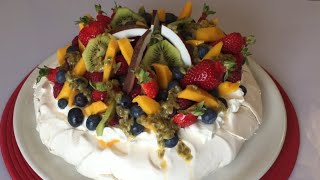 TORTA PAVLOVA RICETTA INFALLIBILEhow to make [upl. by Letnuhs]