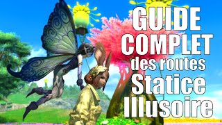 Guide des 12 routes donjon à embranchements Aloalo amp monture Statice Illusoire de FFXIV  12 Fins [upl. by Anagnos201]