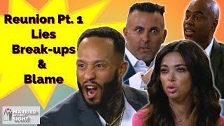 ♨️Couples Spill their Relationship Tea at the Reunion♨️ Married at First Sight Boston Season 14 [upl. by Eecart]