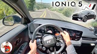 Hyundai Just Made the First Enthusiast EV  IONIQ 5 N Drive Review POV [upl. by Suriaj]