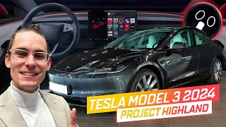 Tesla Model 3 Highland 2024  Alle Neuerungen im Detail Facelift [upl. by Alakim]